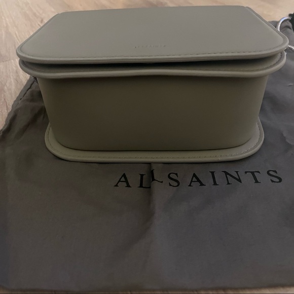 NEW Allsaints Gray Crossbody - Picture 4 of 6